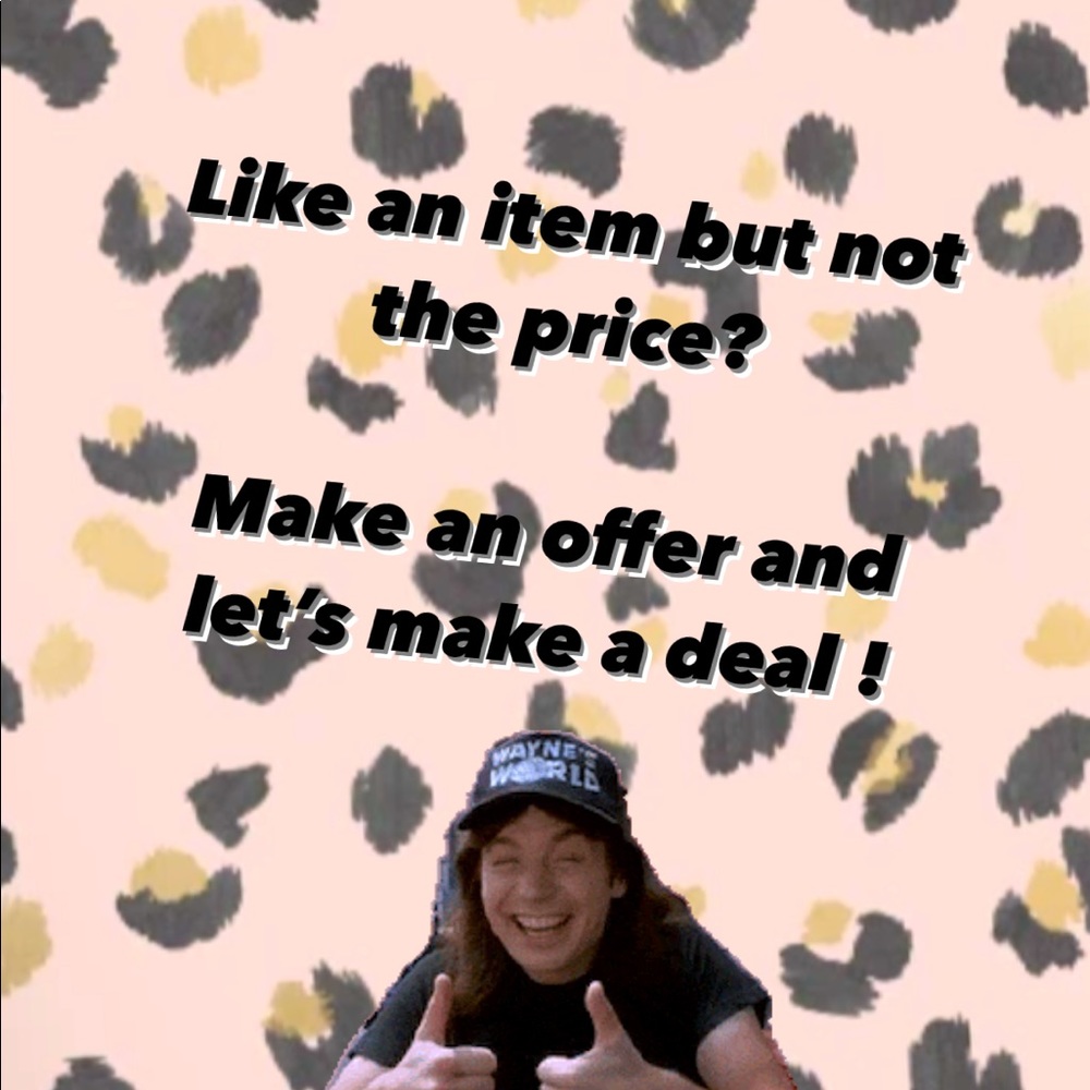 All reasonable offers welcome! Feel free to ask!